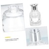 PACKOVE 2Pcs Refillable Glass Perfume Bottles Thick Mist Spray Containers
