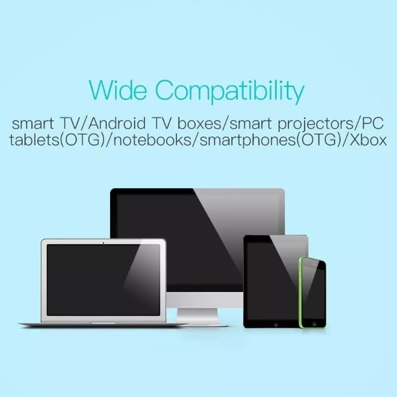 iTech Mini Teclado Inalámbrico H18 Plus Táctil Pc Android Tv