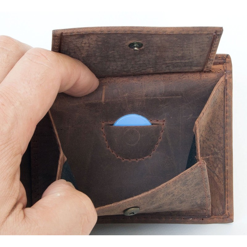 FLW-HL Natural Durable Genuine Leather Wallet