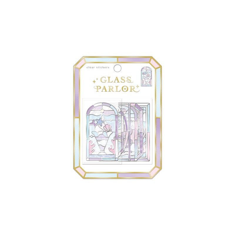 Coolia Seal Glass Parlor Sticker Mermaid Parfait 01229