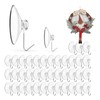 SLshiBo Suction Cup with Hooks, Pack of 40 Suction Hooks,