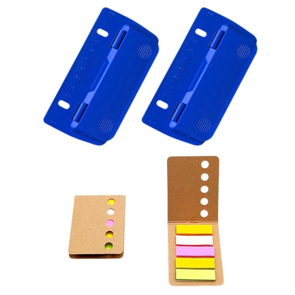 TPZORJX Pack of 2 Pocket Hole Punch with 2 Pieces