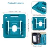 QUASION Battery Holder for Makita 18V Battery,Wall Mount Batteries Storage