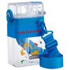Skater PSQW6-A Square 2-Way Bottle, Water Bottle, 20.3 fl oz