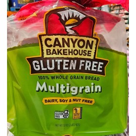 Canyon Bakehouse Gluten Free 100% Whole Grain Bread, Multigrain 32 Ounce