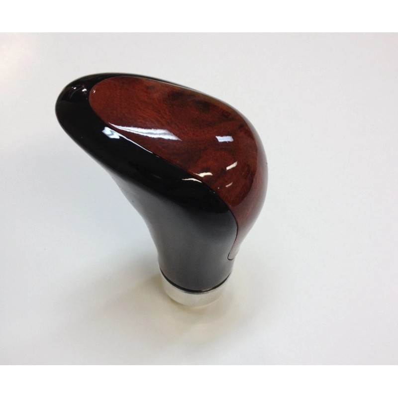YSA WOOD GRAIN AND BLACK GEAR SHIFT LEVER KNOB SK-333