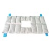 Compresa Húmedo Caliente de Doble Uso para Hombro y Rodilla de 25x50 cm Rellena de Bentonita