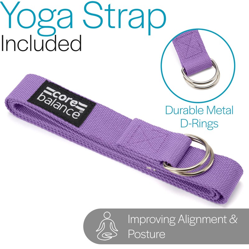 Core Balance Yoga Blocks Set Of 2 High Density EVA