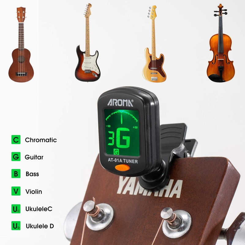 Guitar Accessories Set: 9-Piece Tool Kit with Capo, Tuner, String