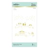 Spellbinders Winter Village-Glimmer Hot Plate Christmas Foiled Basics Collection by