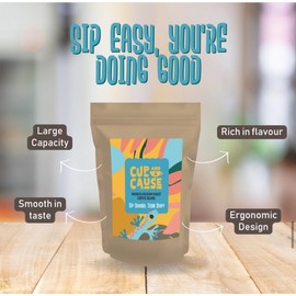 Robusta Dark Roast Coffee Beans- Whole Coffee Beans. Organic Roasted Coffee. strong, Bold Flavour. Real Impact – Every Sip Helps Support Bali Communities. 250g