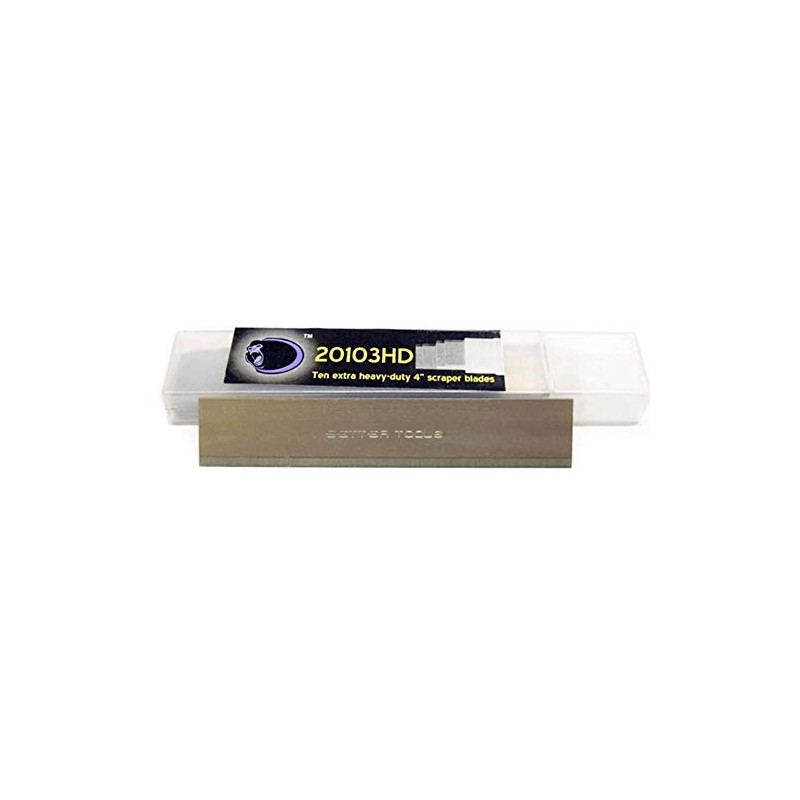 Better Tools 4" Extra Heavy Duty Scraper Blades - .036"