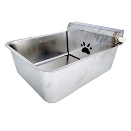 Automatic Dog Water Dispenser 23L/6Gal Capacity Large Water Bowl Auto Filling Water Fountain Stainless Steel for Large Pet Dog Chicken