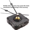 TIKROUND Youngtown 12888 Movement for Clock Repair Replacement 13.5mm (17/32