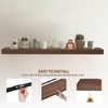 Woiusfor Floating Shelves 48 Inch Long, 9.3 Inch Deep Wall