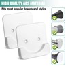 Shower Curtain Rod Holder for Wall Mount | Adhesive Shower
