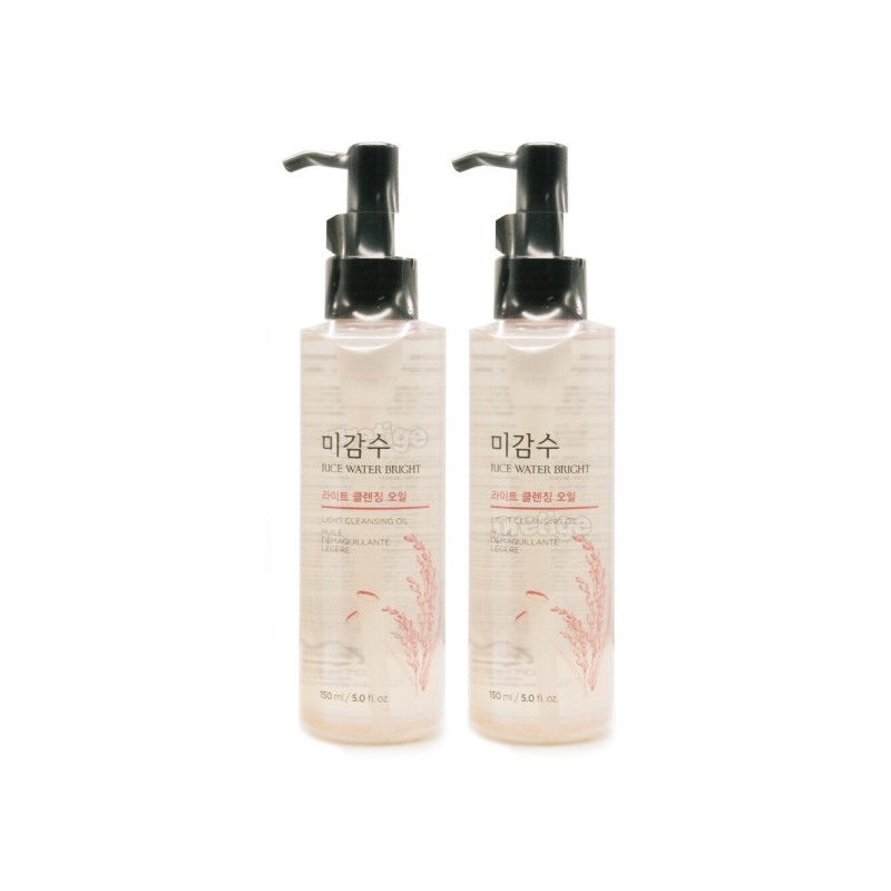 The Face Shop Unscented Bright Cleansing Oil 150ml+150ml / 더페이스샵