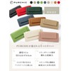 PURCHIC Women's Long Wallet, Genuine Leather, Thin, Lightweight, Slim, Thin,