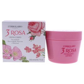 LErbolario L'Erbolario 3 Rosa Body Cream - 6.7 oz