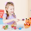 Anboor Pack of 10 Squishies Toys for Children Food Small