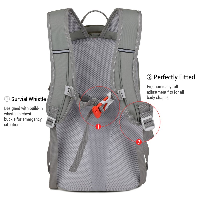 New Outlander 25L Hiking Backpack Waterproof Lightweight Daypack for Men