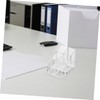 SHINEOFI 4pcs Acrylic Lipstick Organizer Compact Makeup Storage Display Case