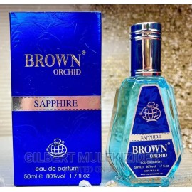 Fragrance World Brown Orchid Sapphire Eau De Parfum 50 ml Spray