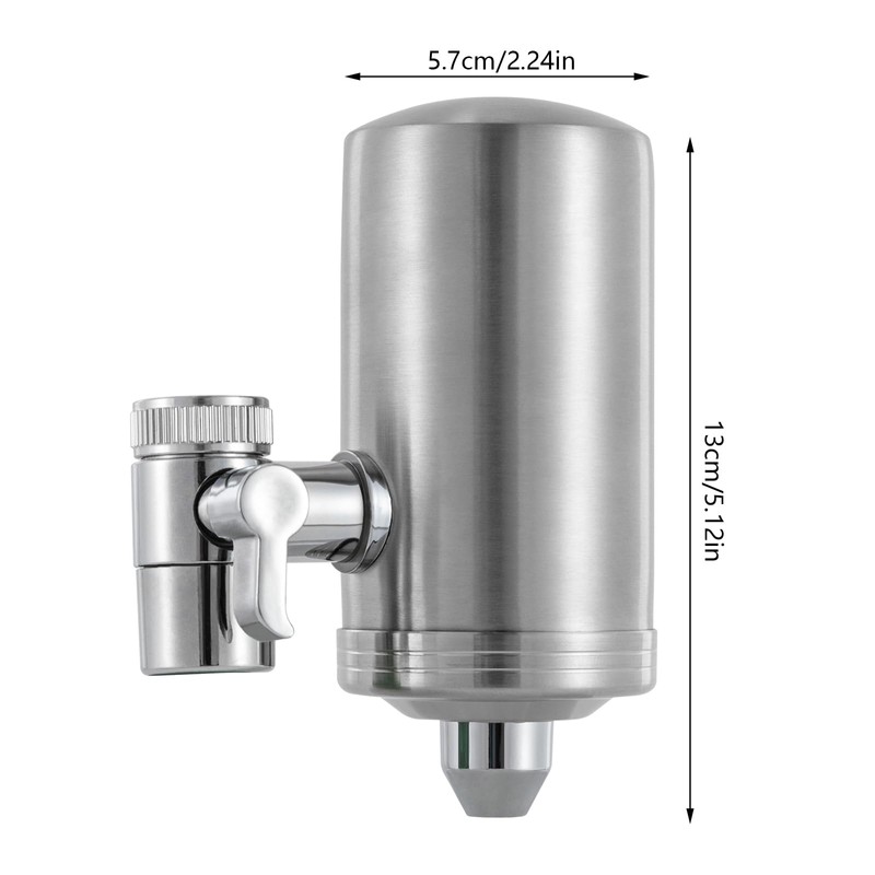 Stainless Steel Water Filter Tap, Tap Filter for Drinking Water,