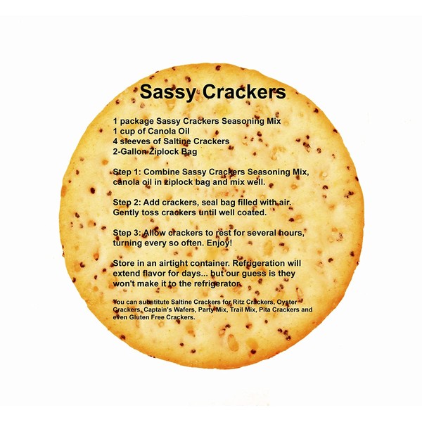 Sassy Crackers Seasoning Mix Original
