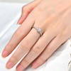 Aprila Women Ring 925 Sterling Silver 5.5 * 5.5mm Heart
