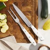 HENCKELS Forged Accent Razor-Sharp 2-pc Carving Knife Set, White Handle,