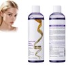 Intensiv-Silber-Shampoo, Purple Toning Shampoo, Feuchtigkeitsspendendes Silbershampoo, Anti Gelbstich Tönungs shampoo,