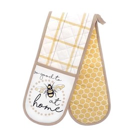 Bee at Home Double Oven Glove Heat Resist Glove Mitt