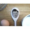 Rick Astley Merch Gift Idea Image On A Wooden Spoon-Novelty