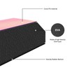 FBSPORT 8ft Balance Beam: Folding Floor Gymnastics Equipment PU Leather