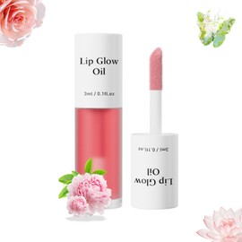 Aceite Iluminador De Labios Con Color Shiftalter, Shiftalter Lip Oil, Non-Sticky Long-Lasting Shiny Fruit Flavor Lips Stain, for Lush, Hydrated Lips with A Natural Glow (3#)