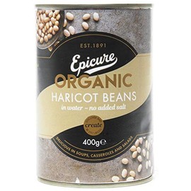 Epicure Tinned Vegetables & Pulses (Haricot Beans 2 x 400g)