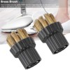 Jeffergarden Brass Brush Round Sweeper Parts 2Pcs X5 Mop Accessories