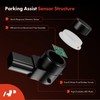 A-Premium 4-PC Rear Reverse Backup Parking Assist Sensor Car Bumper