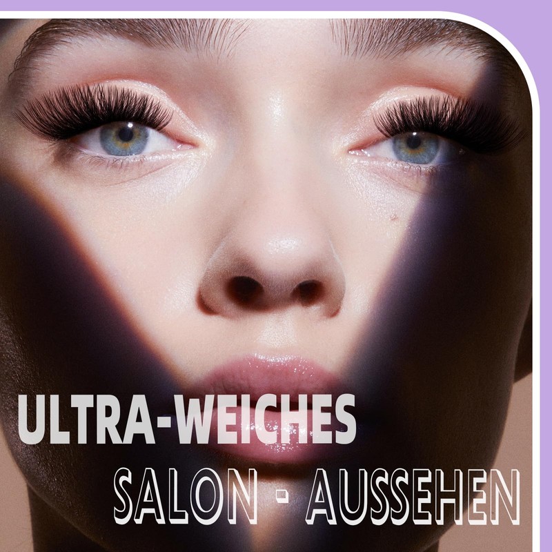 B&Qaugen 280 Pieces Eyelash Extensions Set, 70D + 90D DIY