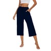 Kabento 2 Pack Womens Pajama Pants Capri Sleep Lounge Pants