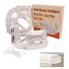 Bed Sheet Holder Foldable Easy To Install Lock Sheet Holders