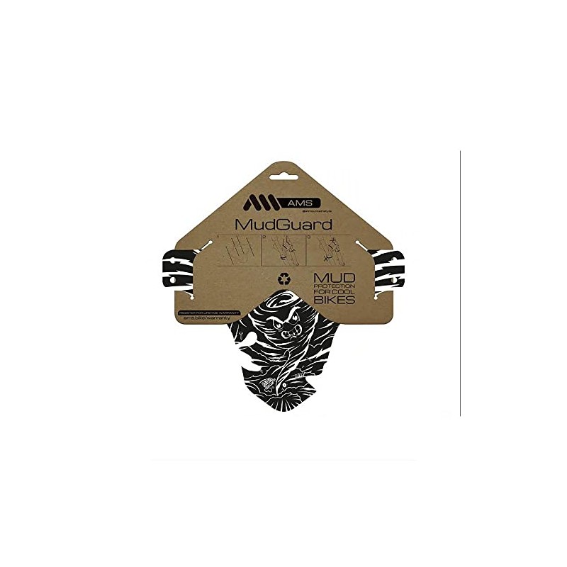 All Mountain Style Front Bicycle Mudguard - Robust & Stylish