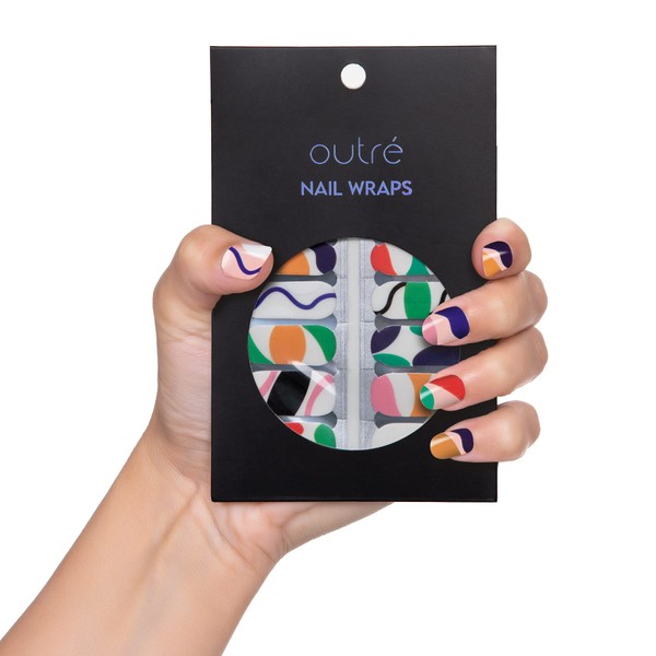 Outré Nail Wraps Kit – Professional Kit with Nail Polish