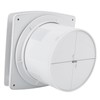 Bathroom Exhaust Fan, 6 inch Silent Ceiling and Wall Mount