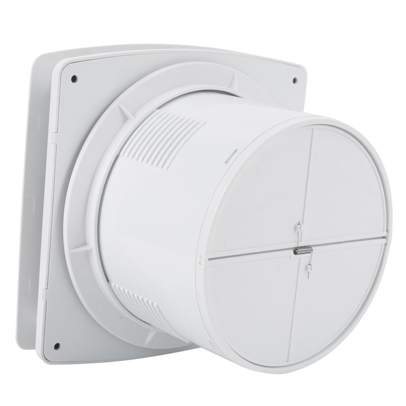 Bathroom Exhaust Fan, 6 inch Silent Ceiling and Wall Mount