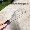 Heavy-Duty Serrated Horse Sweat Scraper | Double-Sided Grooming Tool for