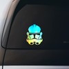 Clone Trooper Sticker Vinyl Decal Notebook Car Window Laptop 4"