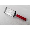 KitchenAid Core Medium Etched Grater, Empire Red, 11.6 inch, Rust-Resistant