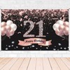 Trgowaul 21st Birthday Decorations for her - Rose Gold 21st